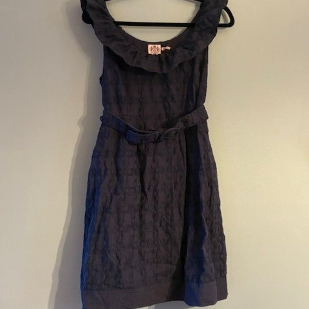 🌻3 for $15🌻 Vintage Y2K 2000's Juicy Couture Embroidered Belted Sundress Size 4